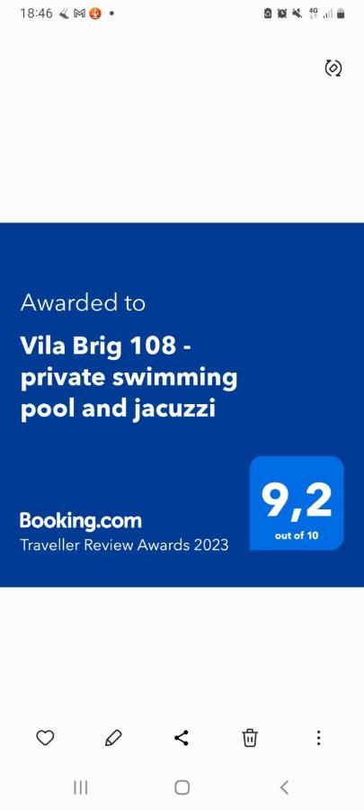 Vila Brig 108 - Private Swimming Pool And Jacuzzi Ριέκα Εξωτερικό φωτογραφία